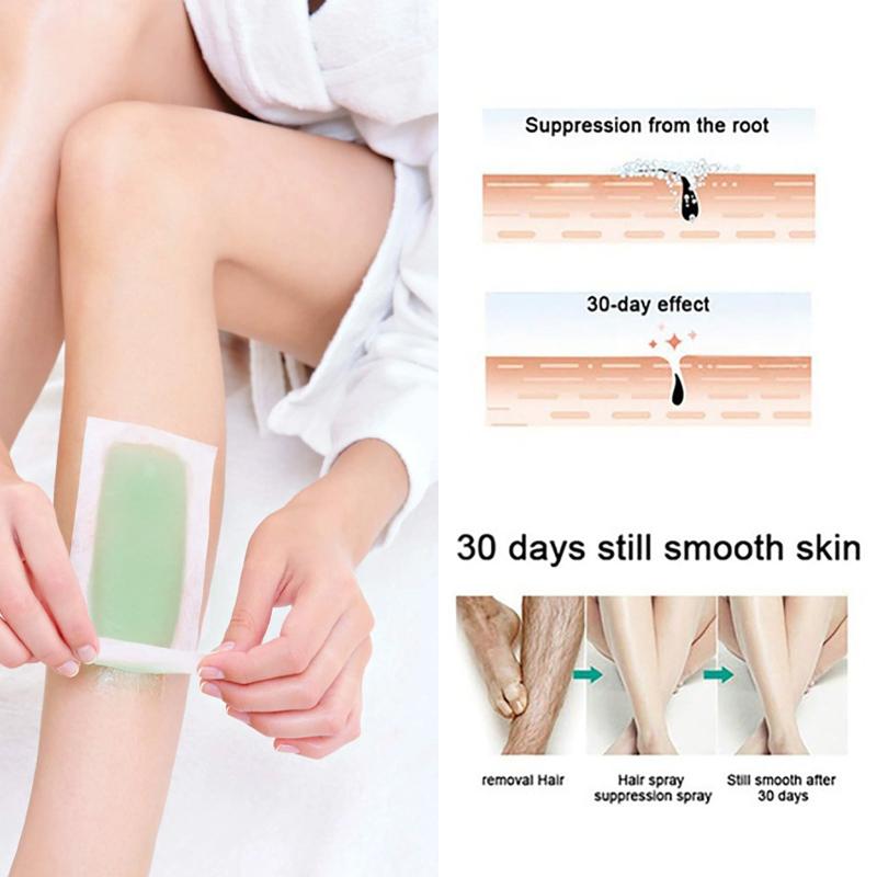 30 Disposable Waxing Paper Strips Hair Removal Non Woven Wax Strip