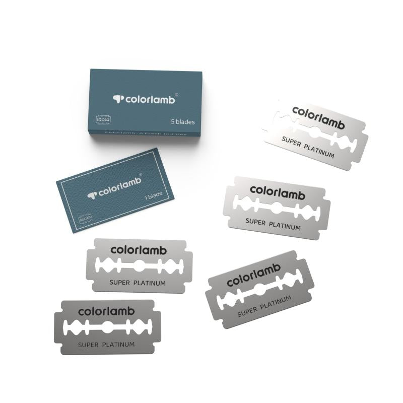 10 PCS Platinum Razor Blades for Men Safety Razor