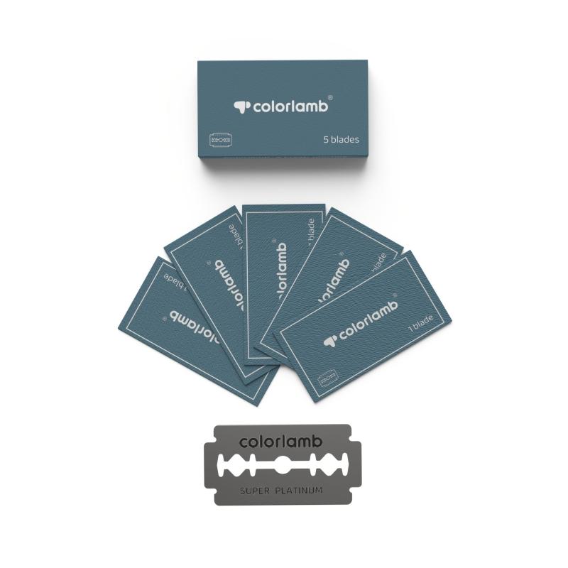 10 PCS Platinum Razor Blades for Men Safety Razor