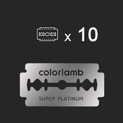 10 PCS Platinum Razor Blades for Men Safety Razor