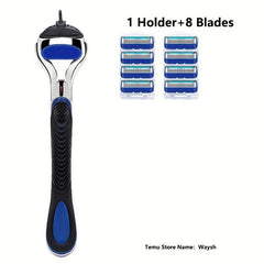 5-Layer Manual Safety Razor Shaving Set