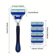 5-Layer Manual Safety Razor Shaving Set