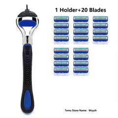 5-Layer Manual Safety Razor Shaving Set