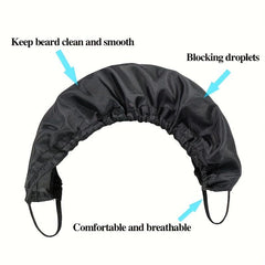 Adjustable Beard Bib Waterproof Hair Apron Guard Bonnet Beard Shaping Tool