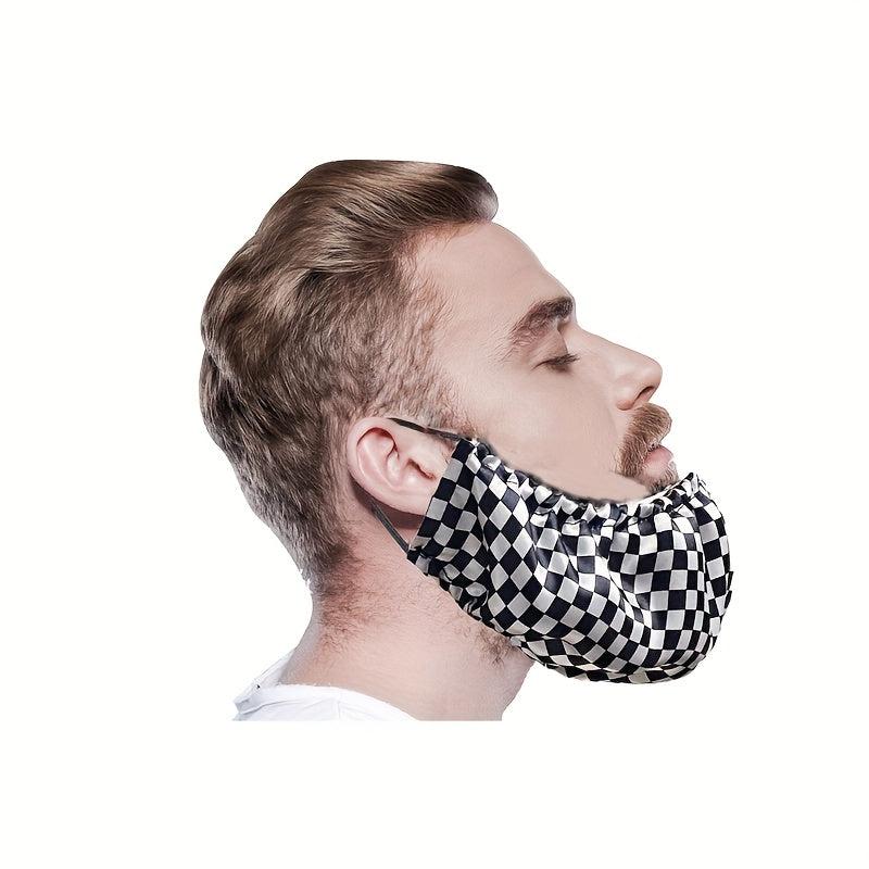 Adjustable Beard Bib Waterproof Hair Apron Guard Bonnet Beard Shaping Tool