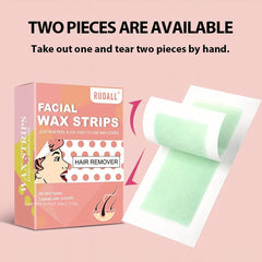 Hair Removal Wax Strips Quick & Painless Body Waxing Strip Women & Men