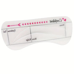 Eyebrow Stamp Stencil Kit Eyebrow Shaper with Strap