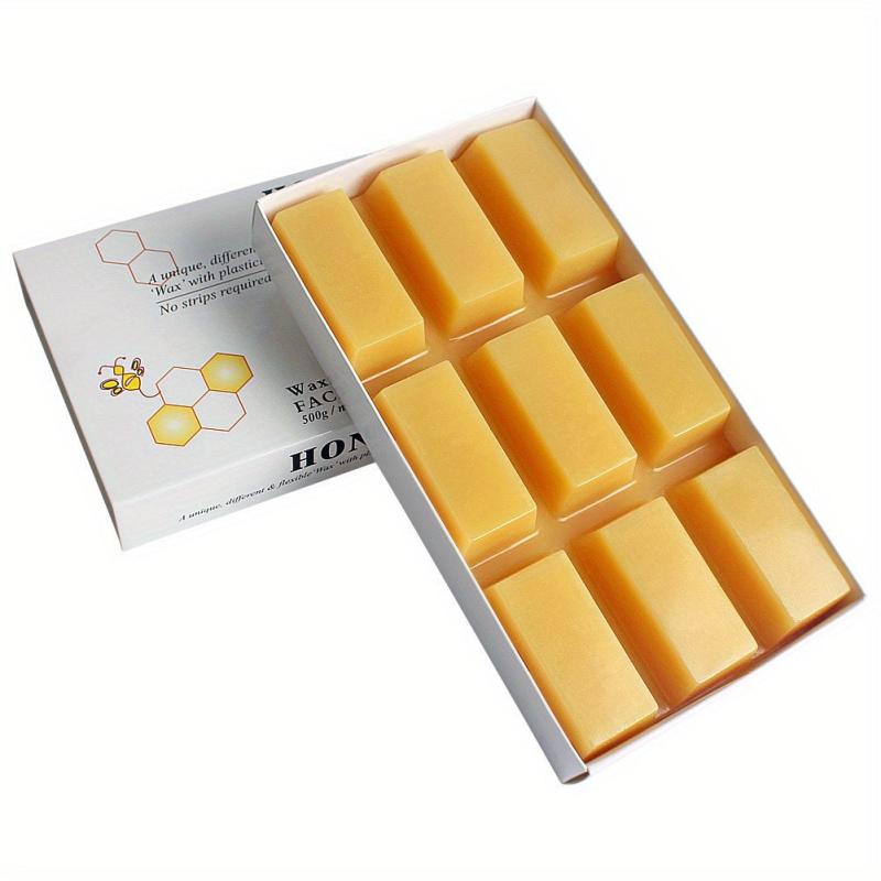 500g Pink Rose Wax Block Square Hard Wax Block Hair Removal Wax