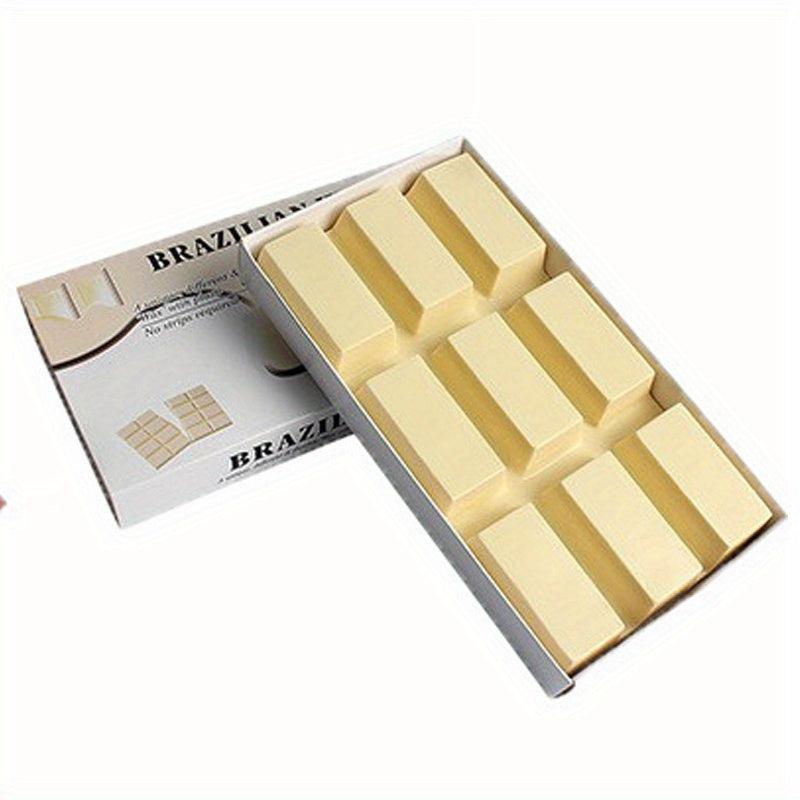 500g Pink Rose Wax Block Square Hard Wax Block Hair Removal Wax