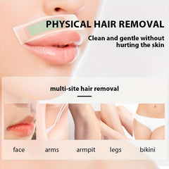 Gentle Body Wax Strips For Painless Hair Removal