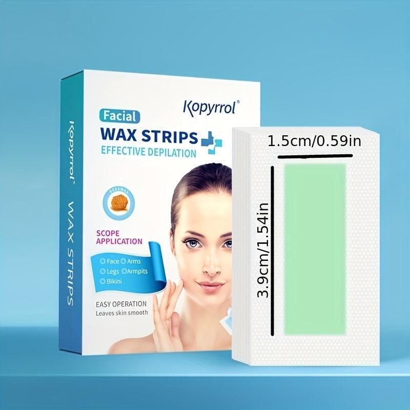 Gentle Body Wax Strips For Painless Hair Removal
