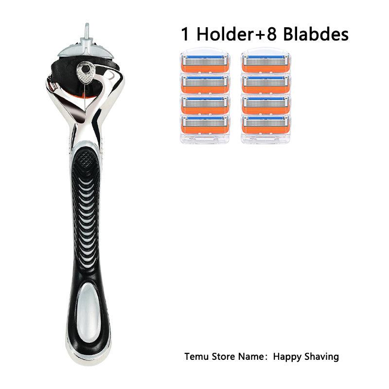 5-Layer Stainless Steel Manual Safety Razor Set