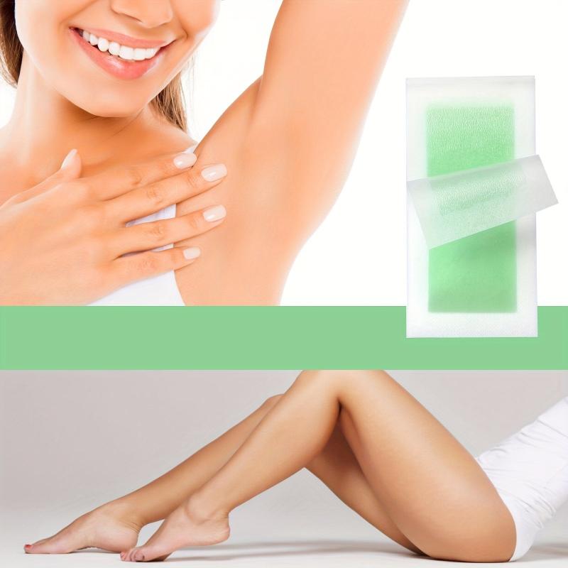 Hair Removal Wax Strips Double Sided Disposable Wax Papers Leg Body Hair