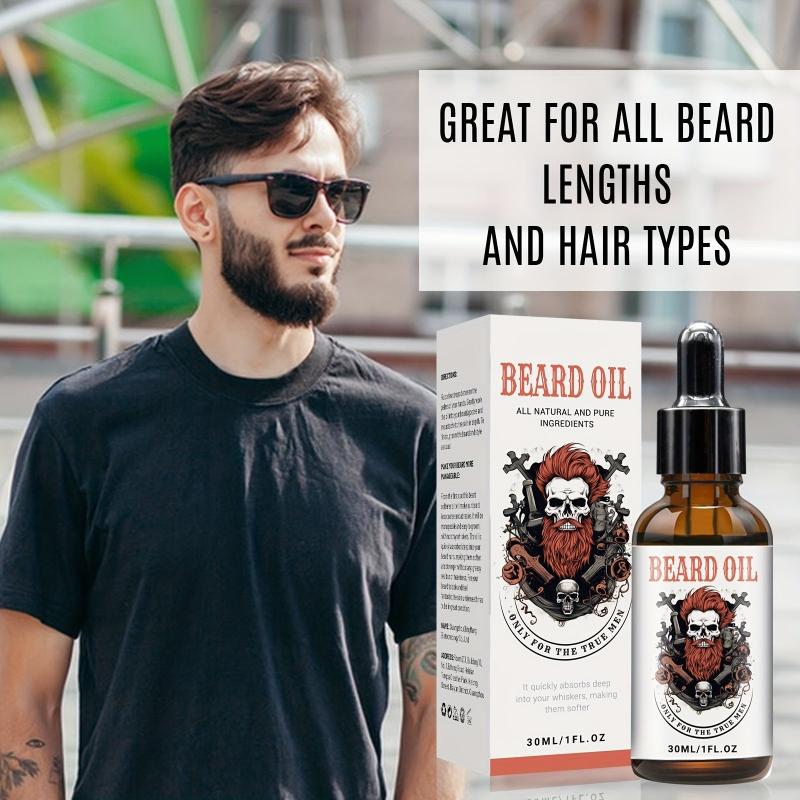 Beard Growth Thick Essence Mustache Fast Grow Eyebrow 30ml
