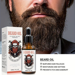 Beard Growth Thick Essence Mustache Fast Grow Eyebrow 30ml