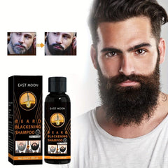 30ml Blackening Beard Shampoo For Men - Beard Coloring Product