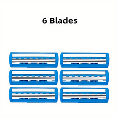 Disposable Stainless Steel Triple Blades Razor for Men