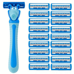 Disposable Stainless Steel Triple Blades Razor for Men