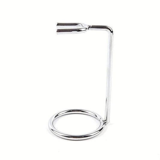 Metal Shave Brush & Razor Holder Stand - Shaving Tool Organizer