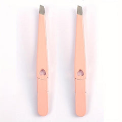 Colorful Eyebrow Clip Slanted Mouth Eyelash Clip