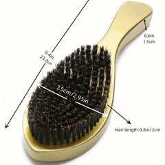 Beard Brush Boar Bristles for Max. Grooming Perfect Gift Dad