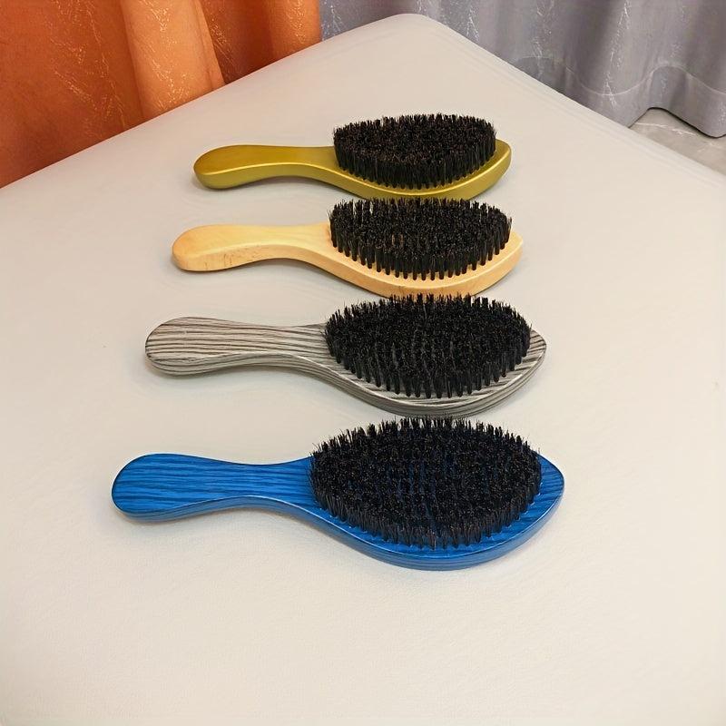 Beard Brush Boar Bristles for Max. Grooming Perfect Gift Dad