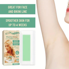 Gentle Body Wax Strips For Painless Hair Removal