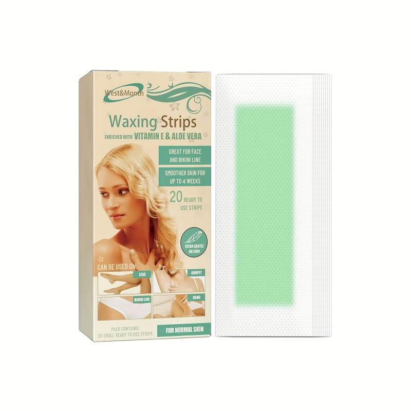 Gentle Body Wax Strips For Painless Hair Removal