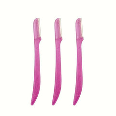 3-in-1 Exfoliating Face Razor for Women - Precision Cover - 3 Counts