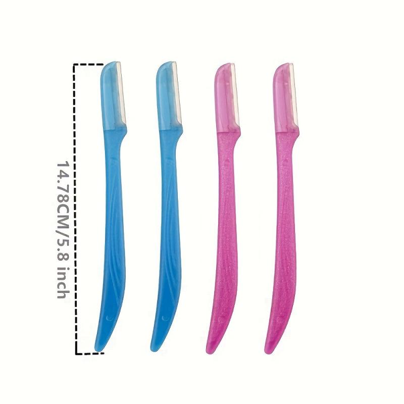 3-in-1 Exfoliating Face Razor for Women - Precision Cover - 3 Counts