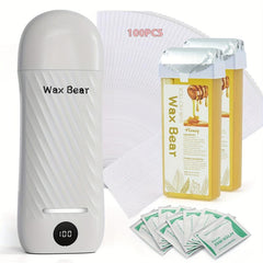 Roll On Wax Kit Roller Waxing Kit Sensitive Skin Wax Roller Kit