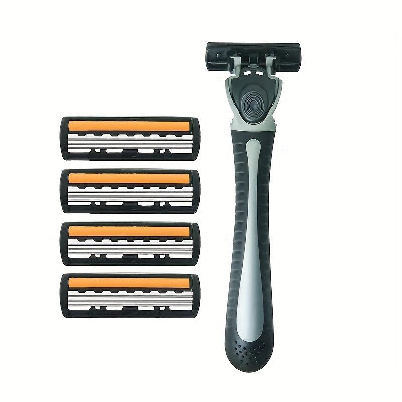 Men's 3 Layer Stainless Steel Blades Disposable Razor