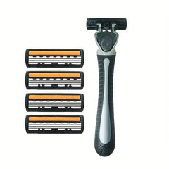 Men's 3 Layer Stainless Steel Blades Disposable Razor