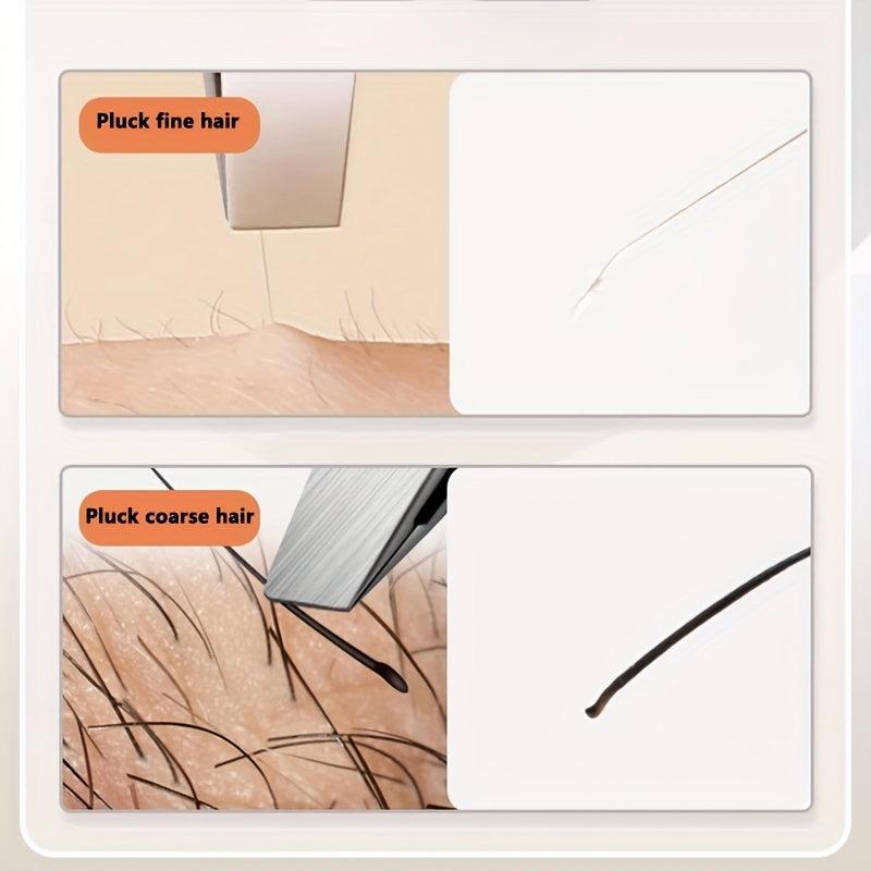 Eyebrow Clip Set Stainless Steel Ingrown Hair Removal Tool