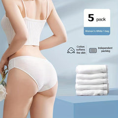 Disposable Women's Underwear Soft and Comfortable for Travel Hotel Hospital
