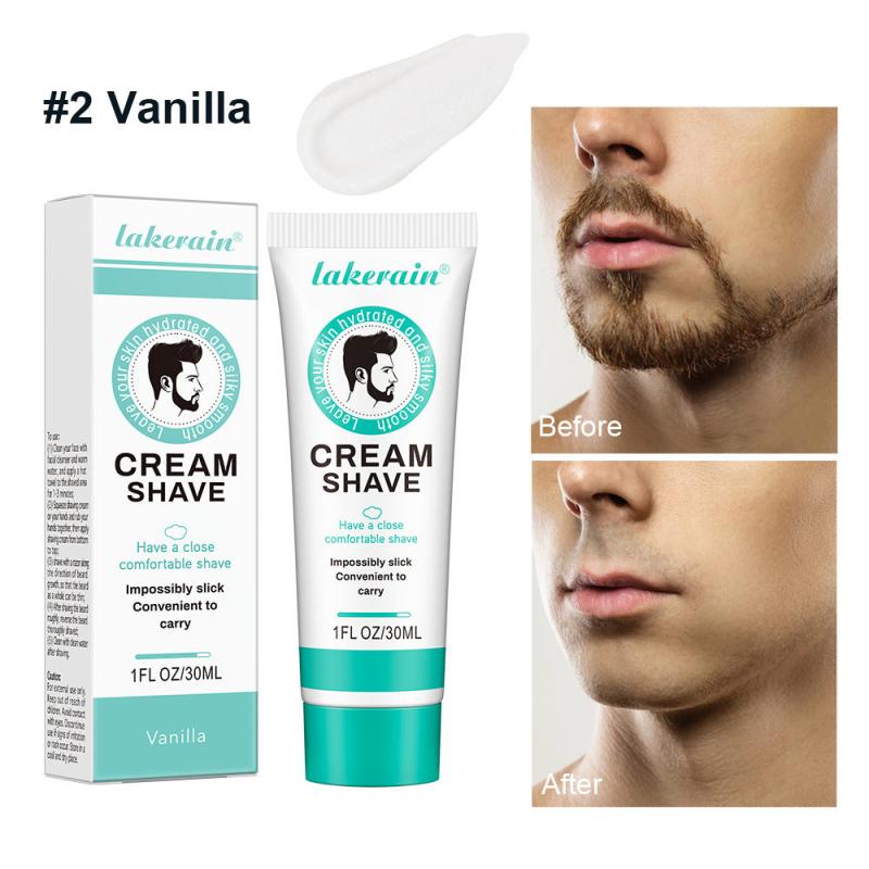 Natural Shaving Cream Rich Foam Soft Beard Shaving Soap for Men