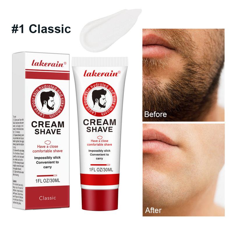 Natural Shaving Cream Rich Foam Soft Beard Shaving Soap for Men