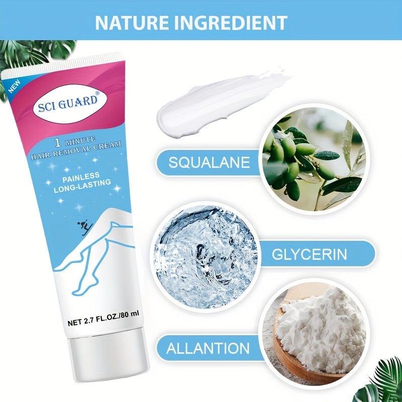 Hair Removal Cream Quick Painless Bikini Hair Remover 80ml