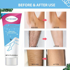 Hair Removal Cream Quick Painless Bikini Hair Remover 80ml