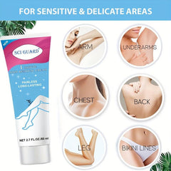 Hair Removal Cream Quick Painless Bikini Hair Remover 80ml