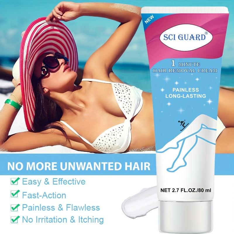 Hair Removal Cream Quick Painless Bikini Hair Remover 80ml
