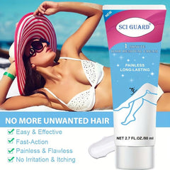 Hair Removal Cream Quick Painless Bikini Hair Remover 80ml