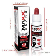 Natural Beard Growth Serum - 2 Month Supply