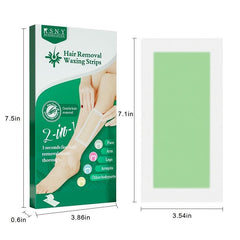40PCS Hair Removal Wax Strips for Face Legs Arms Bikini Chest Lips Eyebrows