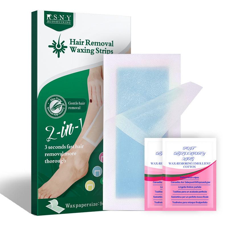 40PCS Hair Removal Wax Strips for Face Legs Arms Bikini Chest Lips Eyebrows