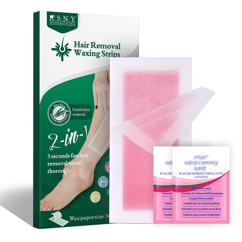 40PCS Hair Removal Wax Strips for Face Legs Arms Bikini Chest Lips Eyebrows