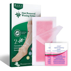 40PCS Hair Removal Wax Strips for Face Legs Arms Bikini Chest Lips Eyebrows