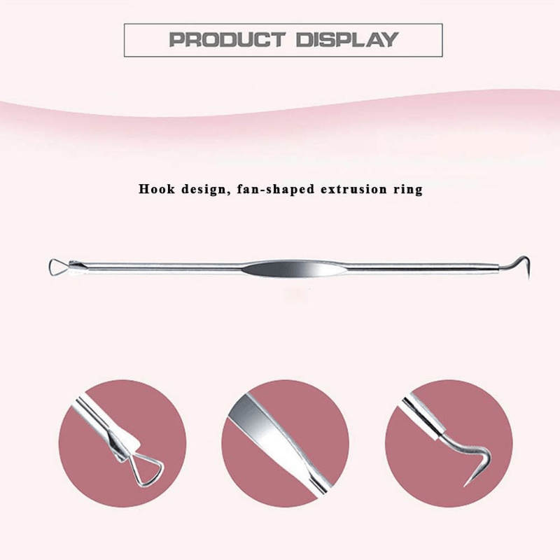 4pcs Acne Needle Set For Facial Beauty Picking And Removing Acne