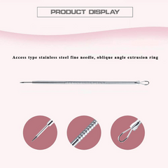 4pcs Acne Needle Set For Facial Beauty Picking And Removing Acne