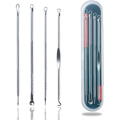 4pcs Acne Needle Set For Facial Beauty Picking And Removing Acne